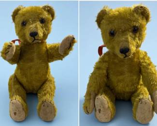 Vintage jointed mohair bear