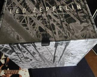 1993 Led Zeppelin Complete Studio Recordings 10-CD Box Set 