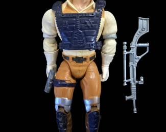 1986 vintage Mattel Brave Starr Marshal with original hat and  laser rifle