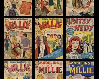  1960S - Marvel - Milly the Model, Modeling with Millie, and Patsy & Hedy