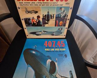 1964 LP (Album) BREEDLOVE 500+ a documentary and 407.45 Craig Breedlove's "Spirit of America" World Land Speed Record LP