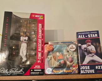 Collectible figurines - Dale Earnhardt, Sports Spud Mr. Potato Head, Jose Altuve