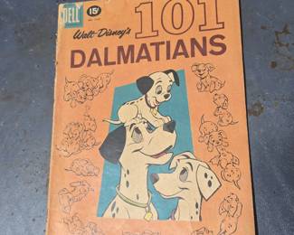 Vintage Disney 101 Dalmations Comic Book - Dell # 1183
