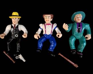 1990 Dick Tracy Playmates:  Dick Tracy, Sam Catchem and 88 Keys