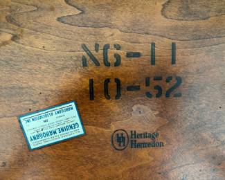 Heritage Henredon Nesting Tables (3 pc),
