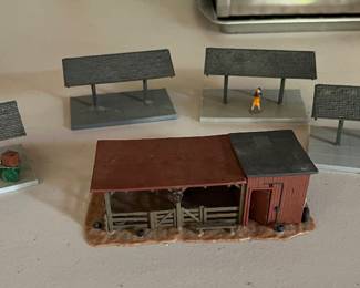 Train Village Pieces