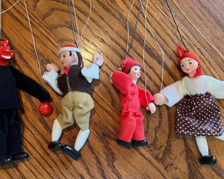 JAS Loutky Czechoslovakian Marionettes 