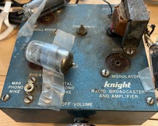 Knight Radio Broadcaster & Amplifier,