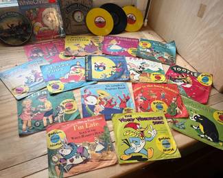 Children’s Vintage 45 Records,