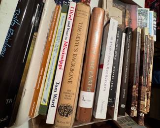 Lots of great books about Mississippi some signed