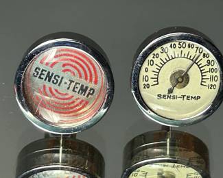 Vintage Men's Cufflinks that were promotionals for Sensi Temp electric range burners