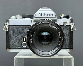 Vintage Nikon 35 mm film camera