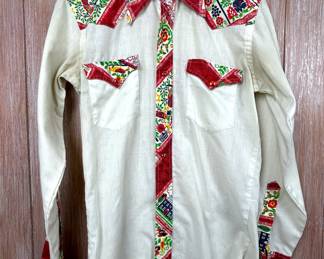 Late 1960s Wrangler Pearl Snap Shirt