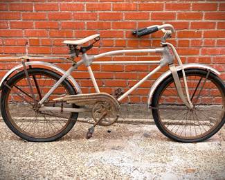 1938 Monark Silver King Bicycle..A time capsule.... It has had one owner and it staid with his family after his passing.ily