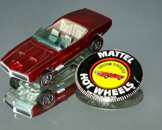 An original 1968 Hot Wheels Redline Custom Firebird