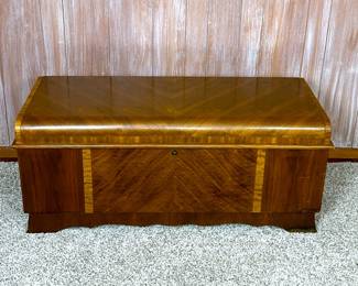 Nice Waterfall style cedar chest by Lane