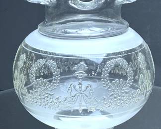 One of 16 Verririe de Vianne Glass Light Fixture Shades that will be offered
