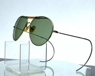 Vintage Aviator style hunting sunglasses