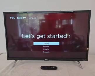 32 Inch TCL ROKU TV