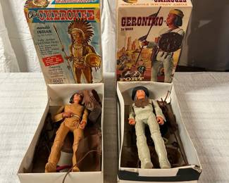 Marx Best Of The West Chief Geronimo Figures
