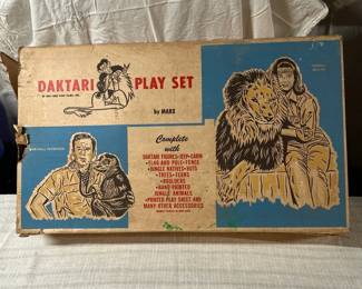 Marx Daktari Plastic Playset
