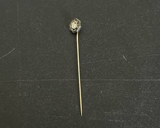 18K Gold Stick Pin