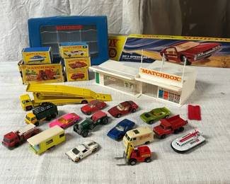 Vintage Matchbox Cars With Accessories