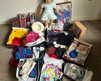 American Girl Doll With Accessories Lot