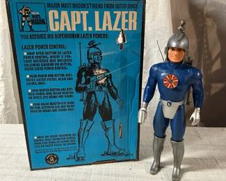 Mattel Man In Space Captain Lazer Figure