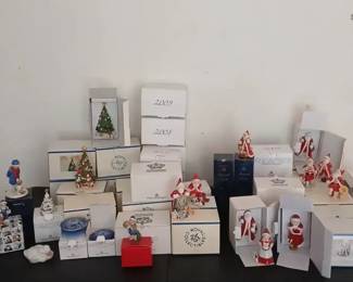 Large Collection Of Xmas Royal Copenhagen More