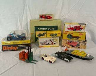 Vintage Dinky Toys Cars Model Vehicles Lot