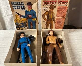 Marx Best Of The West Custer Johnny West