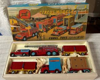 1960s Corgi Toys Gift Set No. 23 Chipperfields Circus