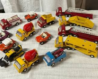 Vintage Diecast Tonka Trucks Cars