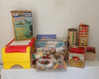Antique Nesting Blocks Crayola Drawing Table More