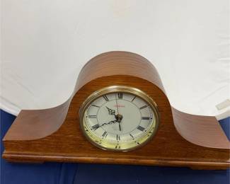 Vintage Sunbeam Pennington Tambour Mantel Clock