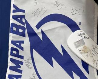 MultiSigned Tampa Bay Lightning NHL Memorabilia