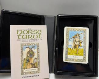 The Norse tarot card set and book set