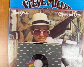 Rock Vinyl Elton John, Moody Blues, Steve Miller