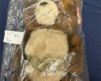 Vintage 1979 Olympic teddy bear