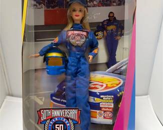 50th anniversary NASCAR Barbie