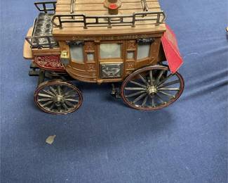 Vintage stagecoach radio