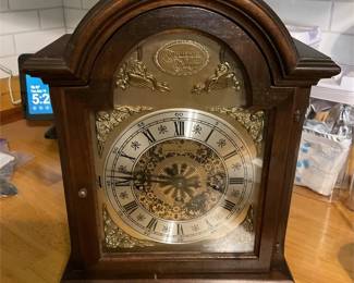 Hamilton Tempus Fugit Mantel Clock with Key