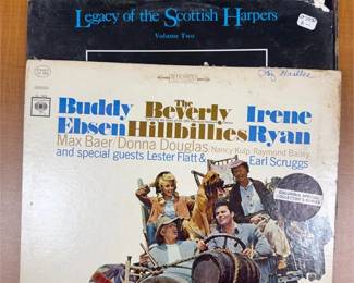 Vintage novelty, TV soundtrack, Folk vinyl records
