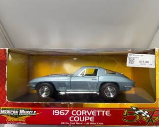 1967 Corvette coupe Die Cast Model Car