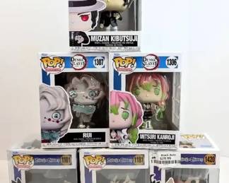 BB135 6 Funko Pop Vinyl Figures NIP