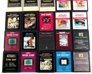 BB113 Atari 2600 Game Cassettes