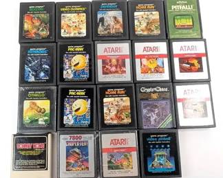 BB102 1970searly 80s Atari Game Cassettes 4 Sealed