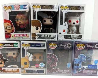 BB153 NIP Funko Pop FiguresDisney, GOT, Parks Rec