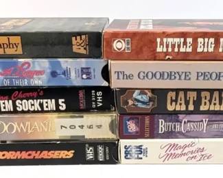 BB158 10 VHS Movies